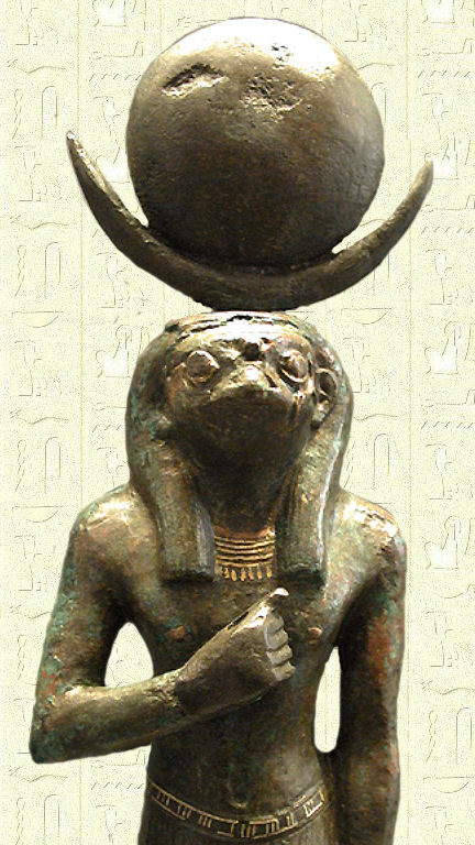 khonsou dieu lune egypte statue